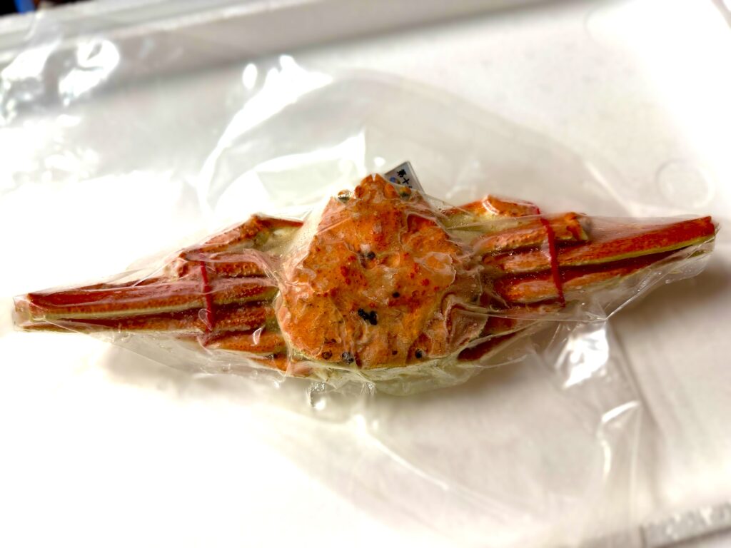 　※数量限定　冷凍ボイル 松葉ガニ【液体凍結機『凍眠』使用】500g~600g